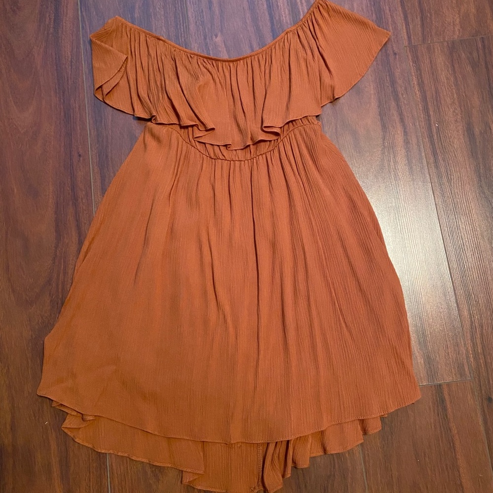 Off the shoulder dress